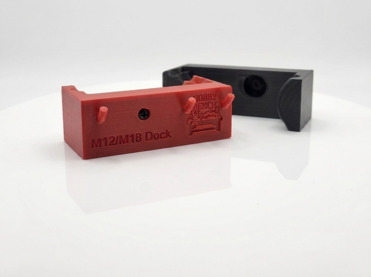 Pegboard Holder for Milwaukee M18/M12 Drills & Drivers