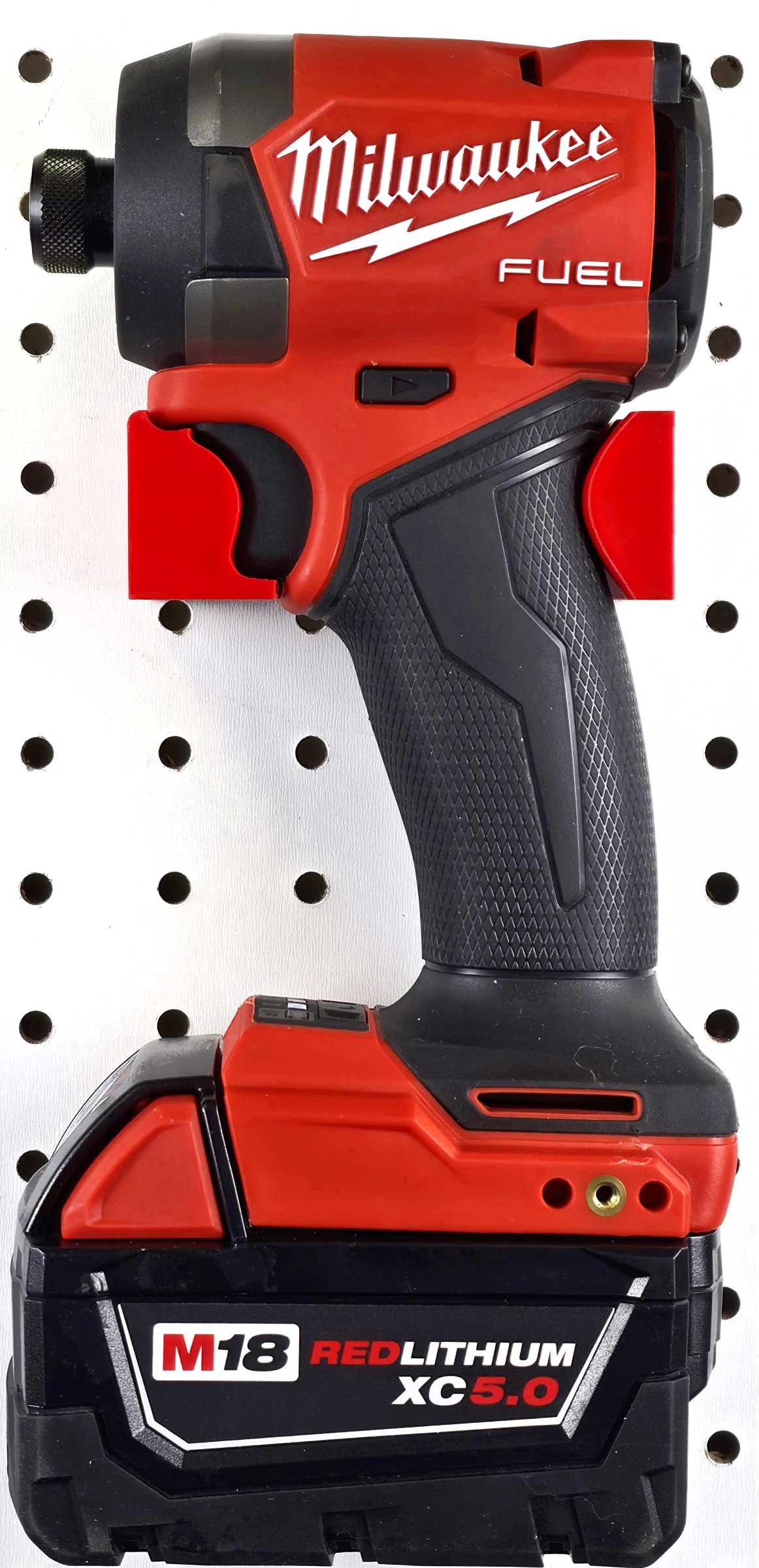 Pegboard Holder for Milwaukee M18/M12 Drills & Drivers